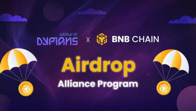 World of Dypians bietet über das BNB Chain Airdrop Alliance-Programm bis zu 1 Mio. $ WOD und 225.000 $ an Premium-Abonnements