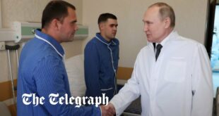 Wladimir Putin besucht russische Soldaten im Krankenhaus – ohne den Krieg zu erwähnen