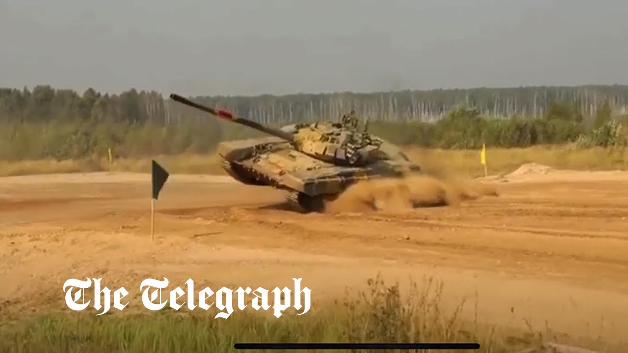 International Army Games macht sich über russische Truppen in der Ukraine lustig