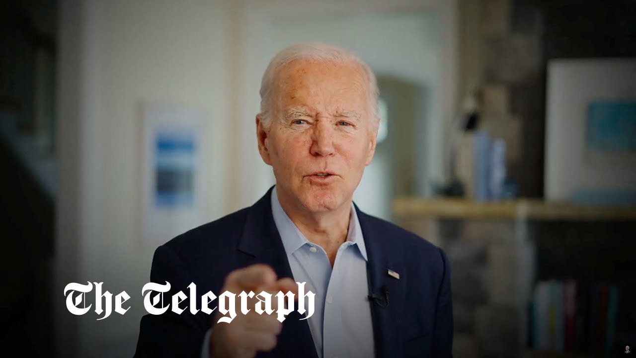 „Lassen Sie mich den Job zu Ende bringen“, sagt Joe Biden, als er der älteste Präsidentschaftskandidat in der Geschichte der USA wird