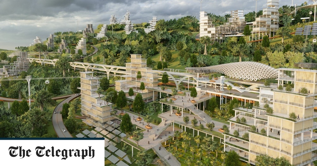 Wie eine Stadt mit 10 Millionen Einwohnern in eine Dschungel-Utopie versetzt wird