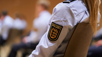 Über 300 Polizeianwärter in Biberach vereidigt