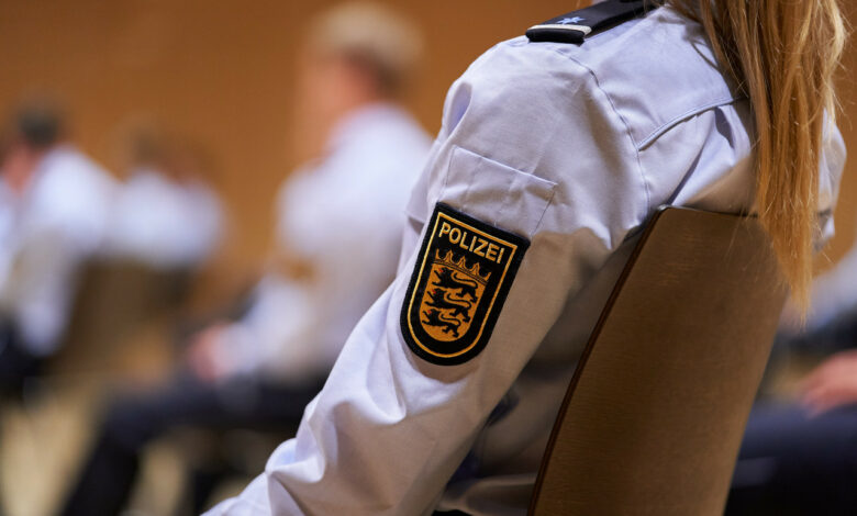 Über 300 Polizeianwärter in Biberach vereidigt