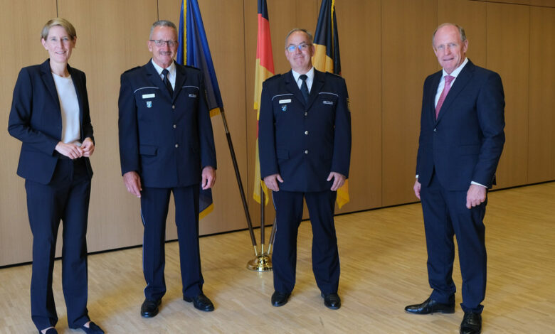 Amtswechsel im Polizeipräsidium Pforzheim