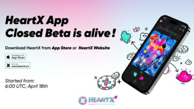 Artwork Marketplace und Community-Plattform HeartX kündigen App Product Close Beta an
