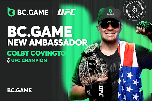 BC.GAME gibt UFC-Weltmeister im Weltergewicht Colby Covington als neuen Markenbotschafter bekannt