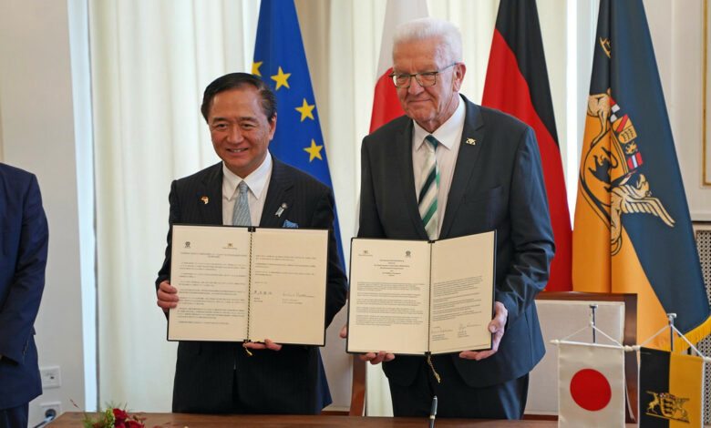 Baden-Württemberg und Kanagawa wollen Kooperation vertiefen