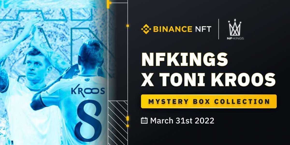 Binance NFT kündigt einzigartige Mystery-Box-Kollektion in Zusammenarbeit mit Toni Kroos an