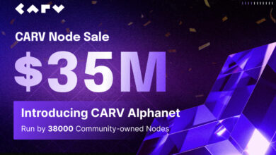 CARV führt Alphanet ein: Knotenverkauf im Wert von 35 Millionen US-Dollar treibt Meilenstein der Dezentralisierung voran