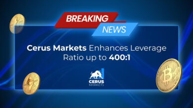 Cerus Markets kündigt 400:1-Leverage-Update an