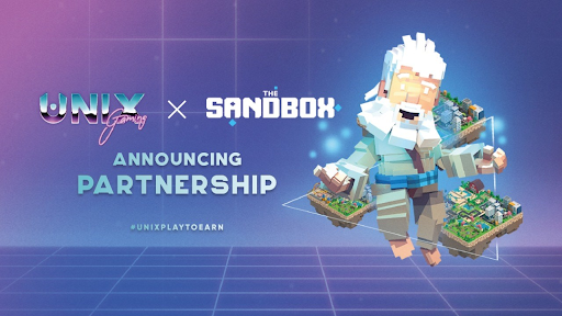Crypto Gaming Guild UniX geht Partnerschaft mit The Sandbox ein, um Metaverse Ecosystem Builder zu werden