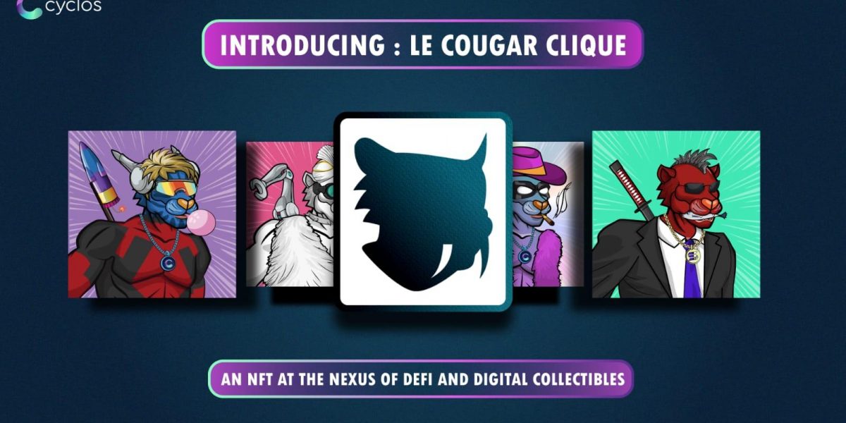 Cyclos und Solarars geben die Einführung der Solana NFT-Kollektion „Le Cougar Clique“ bekannt