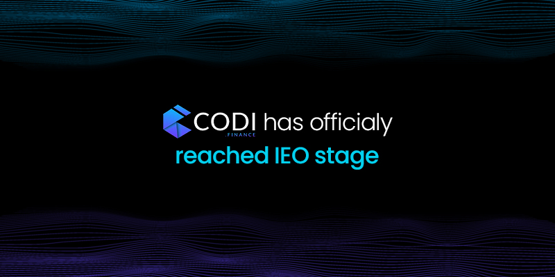 Das IEO von CODI FINANCE ist live