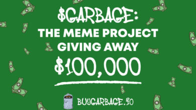 Das Memecoin-Projekt $Garbage zielt darauf ab, ein Giveaway im Wert von 100.000 US-Dollar zu starten