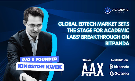 Der Global Edtech Market legt die Voraussetzungen für Academic Labs ($ AAX) 'Durchbruch auf Bitpanda