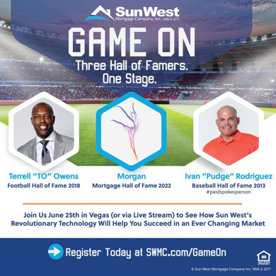 Der Hypothekenriese Sun West Up verschenkt 5 ETH, wenn er die Blockchain-Technologie während des Spiels am 25. Juni per Livestream aus Vegas einführt
