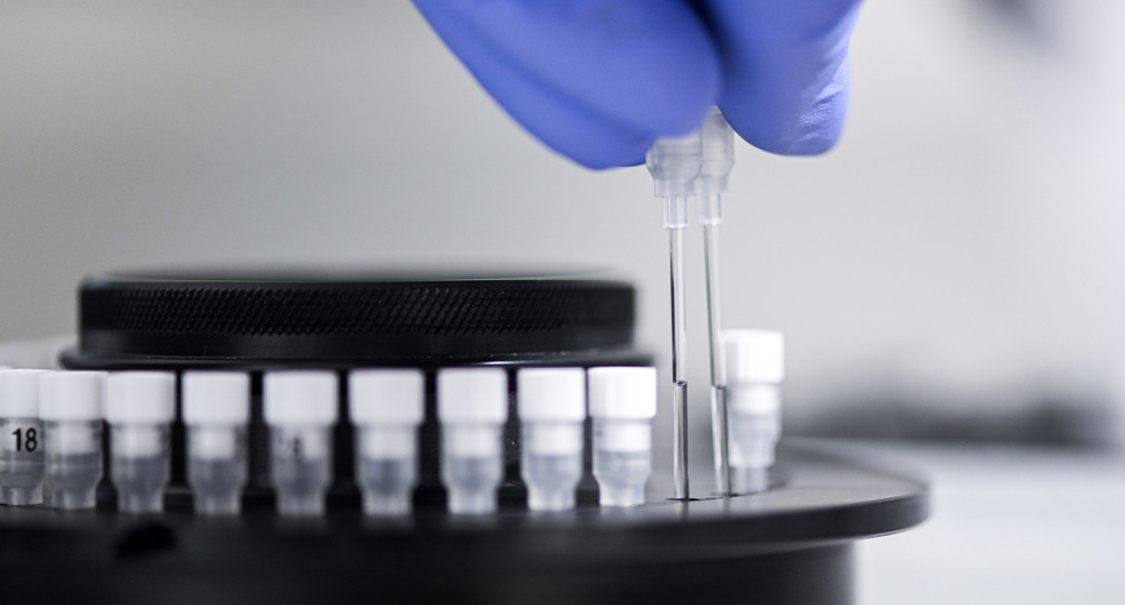 Der vom Staat gesponserte Corona-PCR-Schnelltest wird gestartet