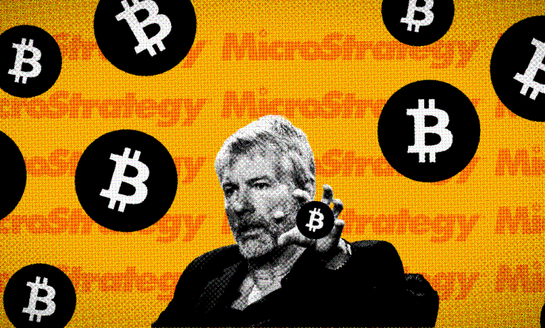 Die Aktienperformance von MicroStrategy steigt im Zuge der Bitcoin-Rallye steil an