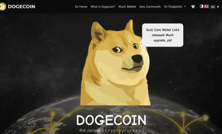 Die DOGE-Website der US-Regierung startet mit dem Dogecoin-Logo