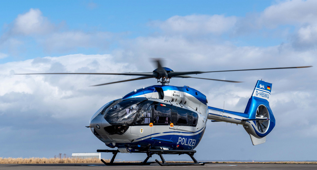 Die Hubschrauberstaffel der Polizei des Landes ist technisch die beste der Welt