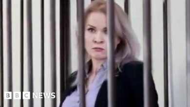 Maria Ponomarenko addressed the court before she was sentenced