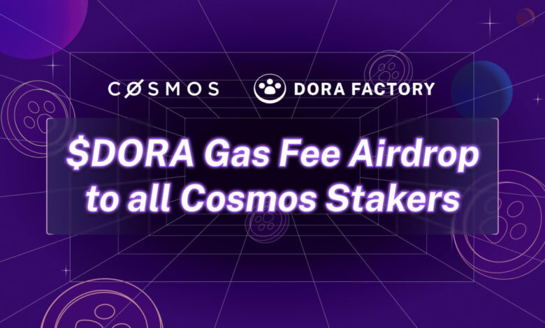 Dora Factory kündigt historischen $DORA-Airdrop an über 1 Million ATOM-Staker in der größten MACI-Abstimmungsrunde aller Zeiten an