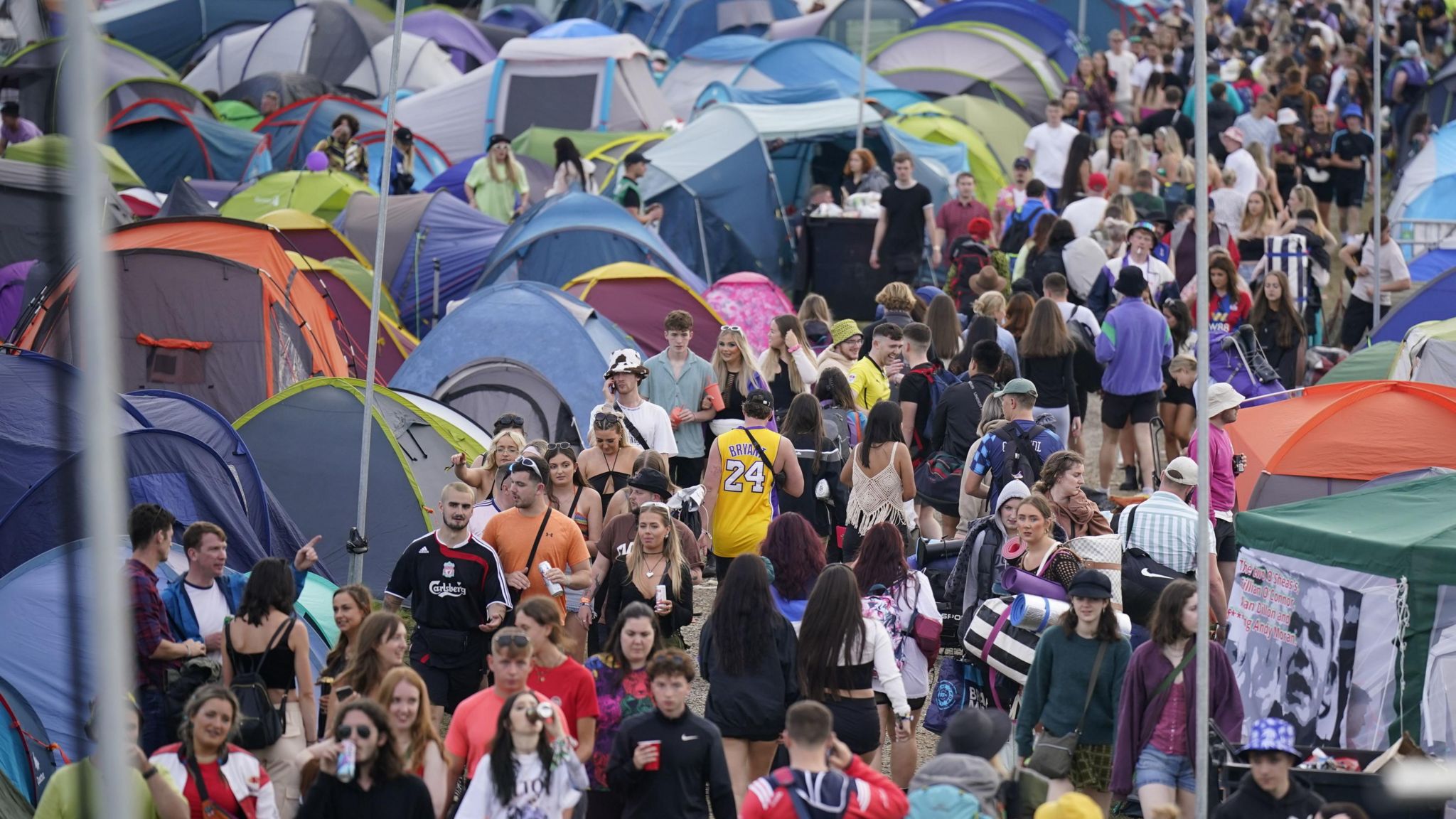 Menschenmenge beim Electric Picnic