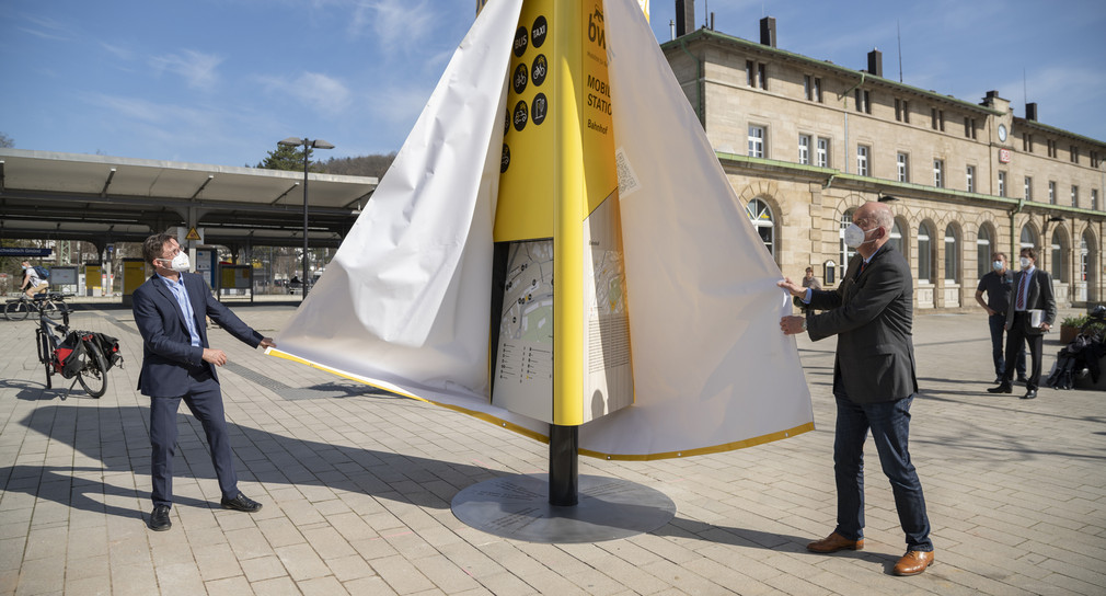 Erste Mobilitätssäule des Landes eingeweiht