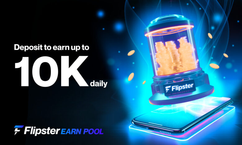 Flipster führt eine neue Earn-Pool-Funktion ein, die es Benutzern ermöglicht, täglich bis zu 10.000 USDT mit ihrer Kryptowährung zu verdienen