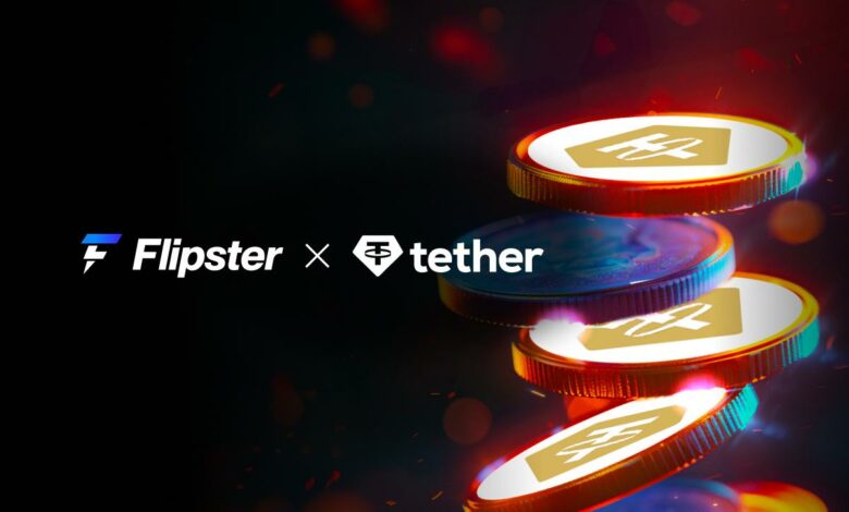 Flipster gibt Zusammenarbeit mit Tether bekannt