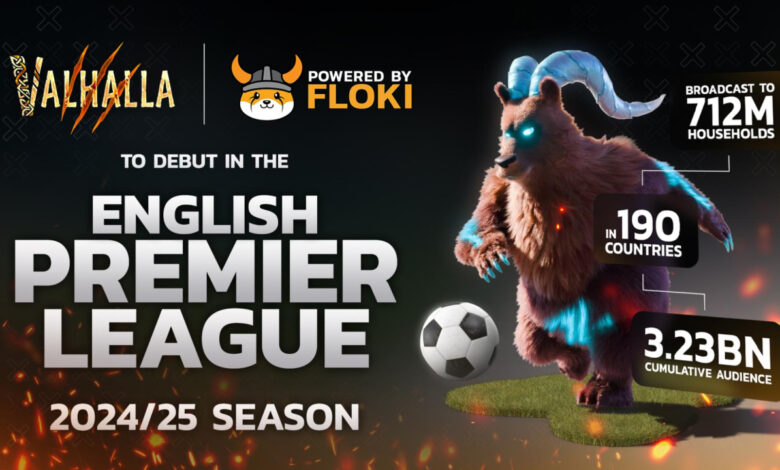 Floki kündigt Werbekampagne für Valhalla in der Saison 2024–25 der englischen Premier League an