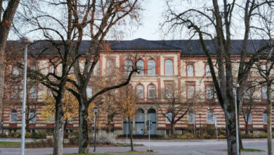 MINT-Exzellenzgymnasium Nordansicht-Nordbau Aussenansicht