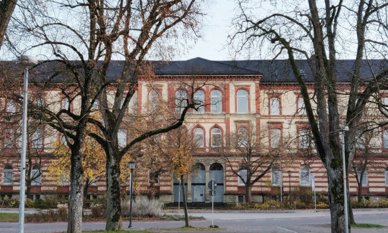 MINT-Exzellenzgymnasium Nordansicht-Nordbau Aussenansicht