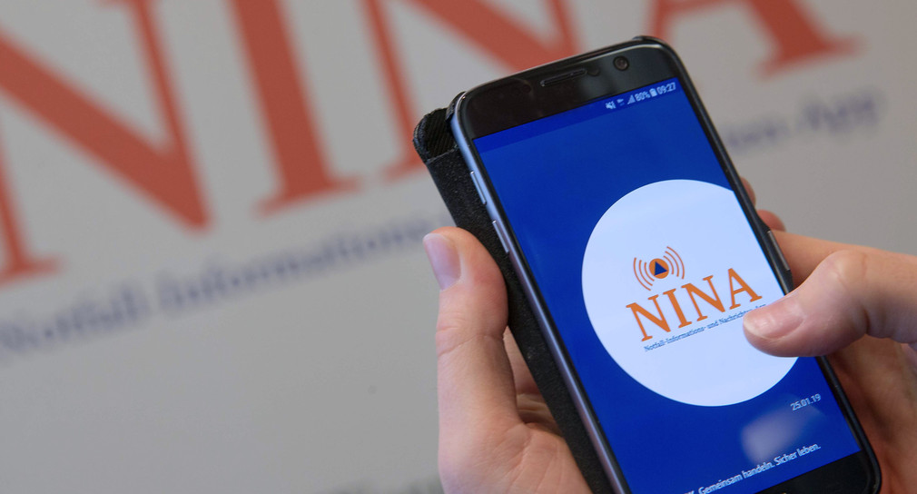 Fünf Jahre NINA-Warn-App in Baden-Württemberg