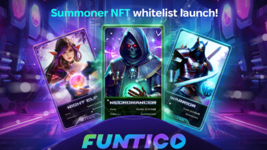 Funtico führt exklusive Whitelist für Summoners NFT Sale ein