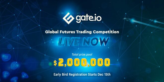 Gate.io's globaler 2-Millionen-Dollar-Futures-Handelswettbewerb ist live