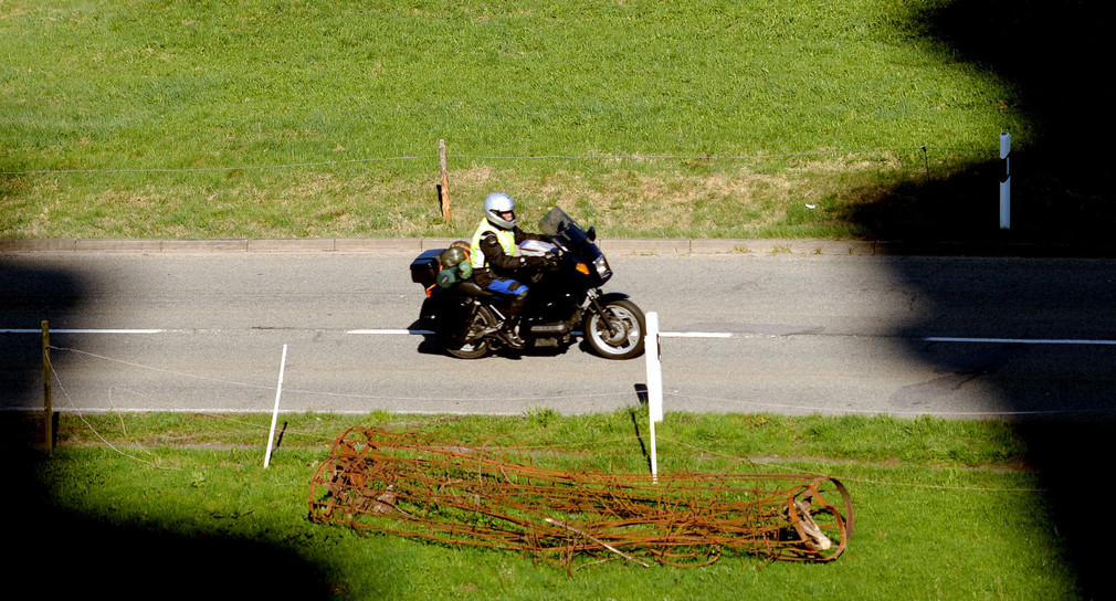 Gespräche mit Mitgliedern der Motorradlärminitiative zum Thema Lärmschutz noise