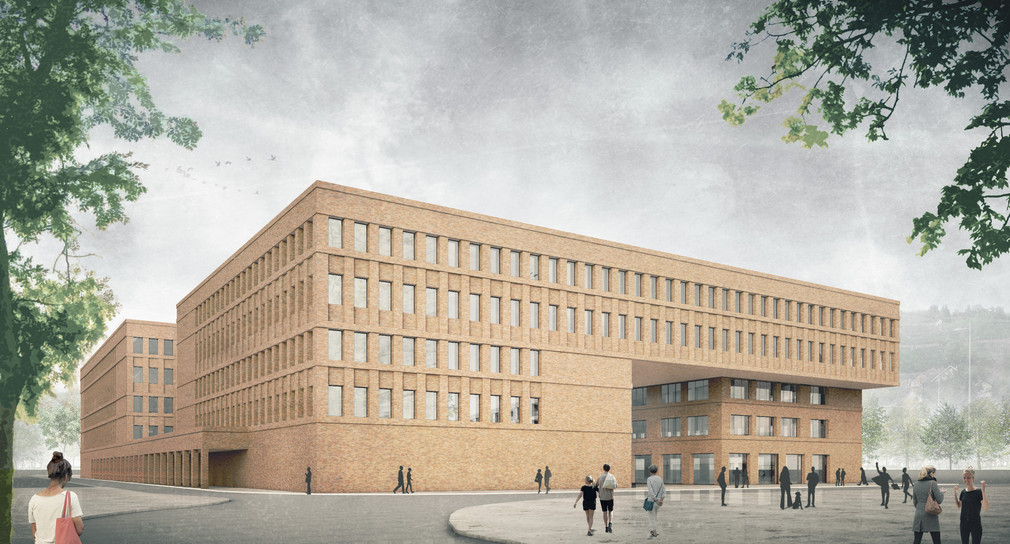 Grundsteinlegung für Ersatzbau der Hochschule Esslingen