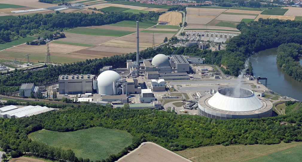 Heizungsrohre im Kernkraftwerk Neckarwestheim überprüft