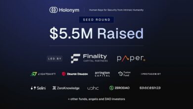 Holonym Foundation erhält 5,5 Millionen US-Dollar Startkapital für die globale digitale Persönlichkeit