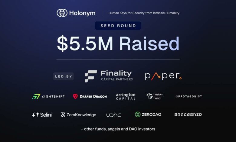 Holonym Foundation erhält 5,5 Millionen US-Dollar Startkapital für die globale digitale Persönlichkeit