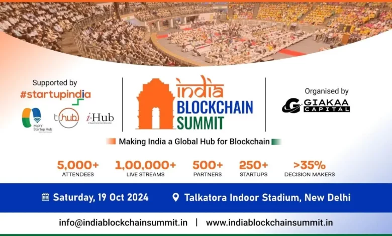 Indien zu einem globalen Zentrum für Blockchain machen: Giakaa Capital vereint die Branche beim India Blockchain Summit 2024