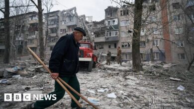 Slovyansk after Friday's blast