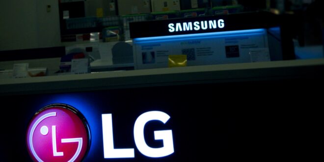 LG und Samsung bei der Ankündigung des NFT-Dienstes in neuen Fernsehern