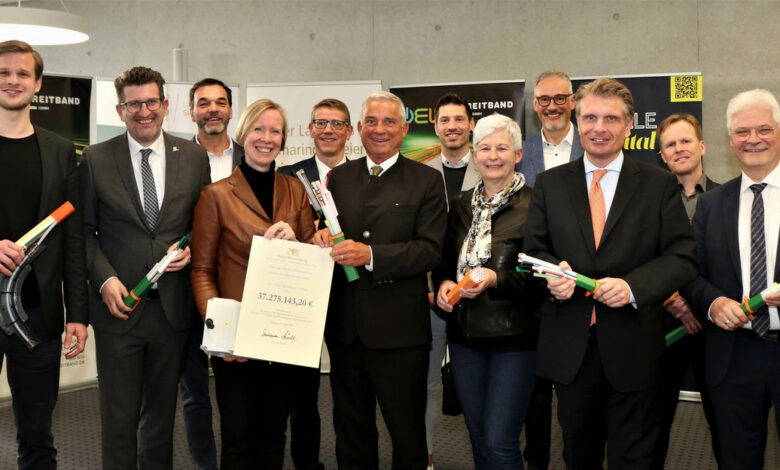 Land fördert Breitbandausbau in Sigmaringen