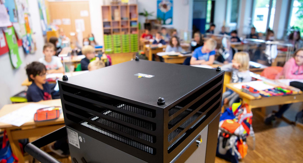Land fördert Luftfilter und CO2-Sensoren in Schulen und Kitas