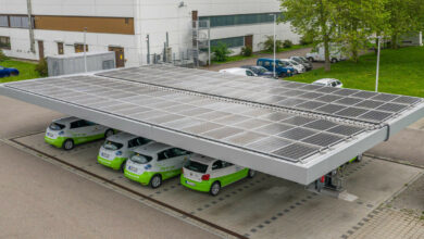 Land fördert Photovoltaik-Anlagen auf Parkplätzen