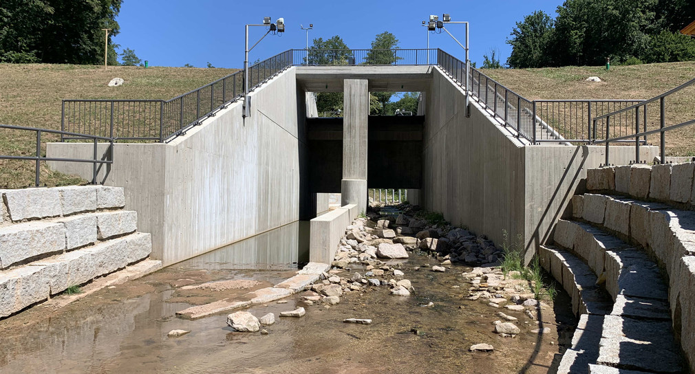 Land fördert Sanierung von Hochwasserrückhaltebecken 