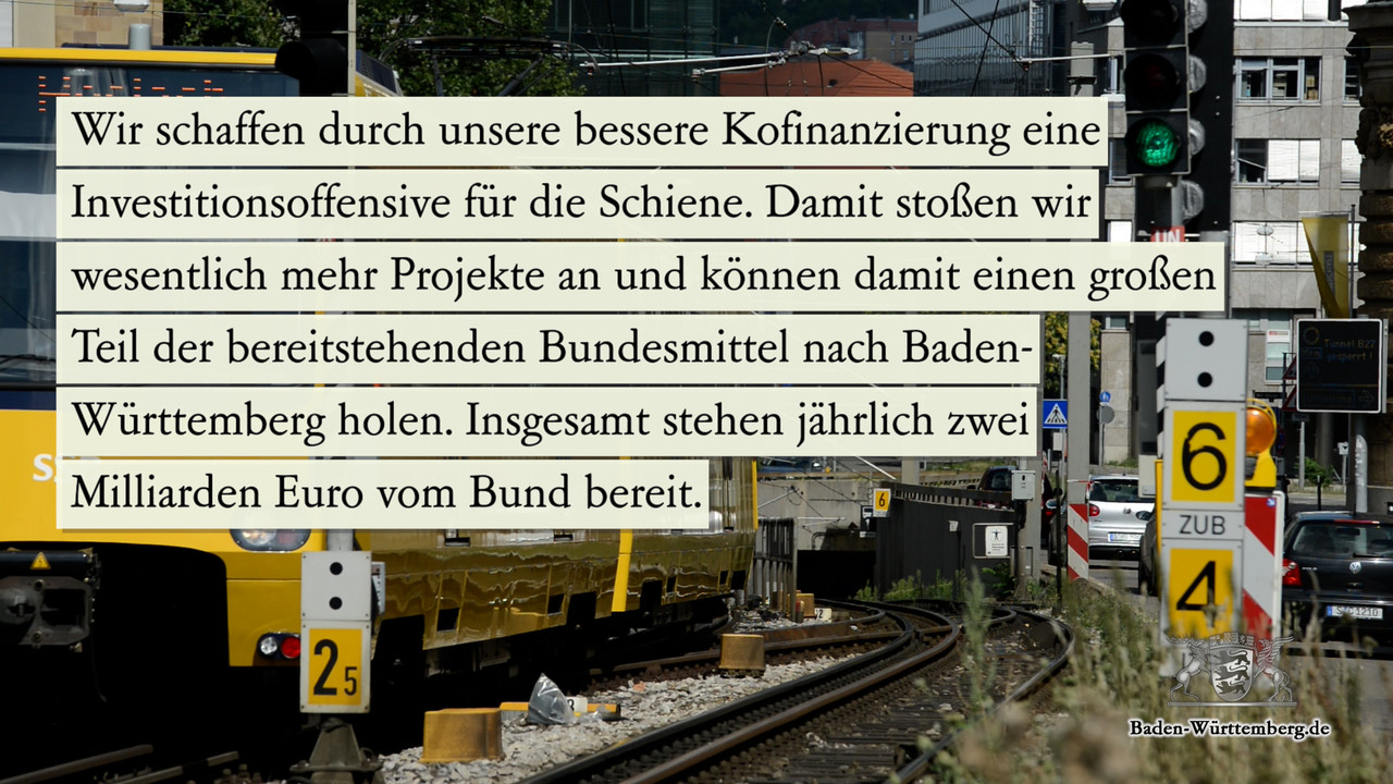 Land treibt den Ausbau des Nahverkehrs voran