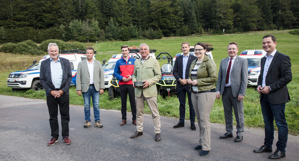 Land versorgt Bergwacht Schwarzwald mit zehn neuen Fahrzeugen